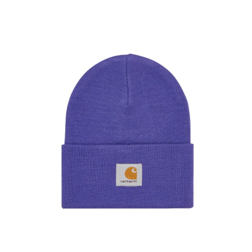 ⬇️ Carhartt WIP Acrylic Watch Hat in Razzmic Purple